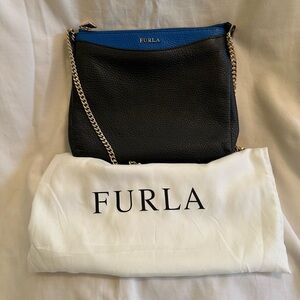 Furla Black Crossbody Bag Pouch